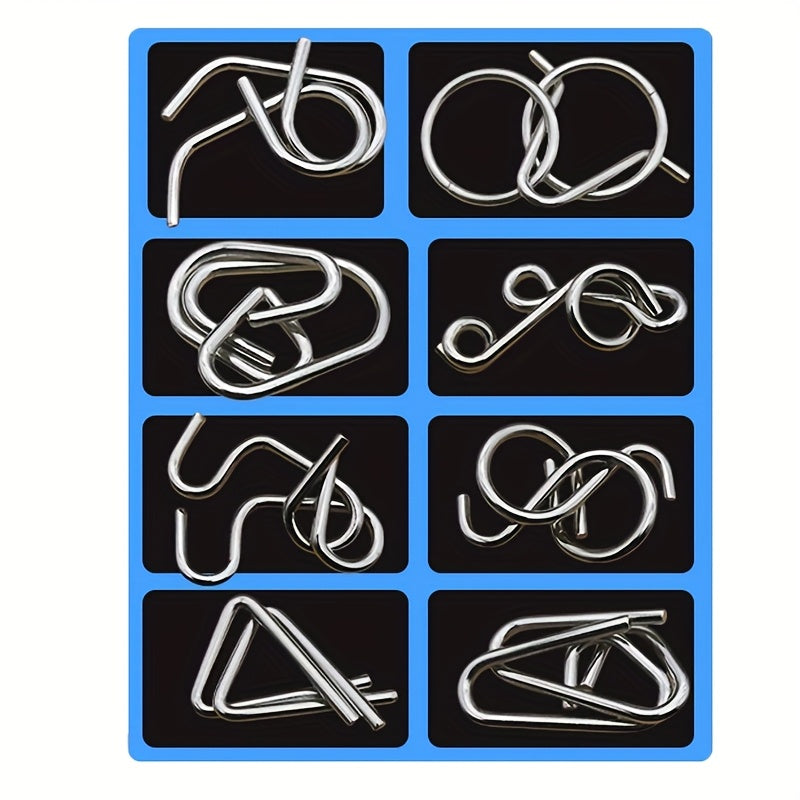 CASSE-TÊTE À ANNEAUX AMUSANT & DÉFI POUR LE CERVEAU