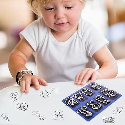 CASSE-TÊTE À ANNEAUX AMUSANT & DÉFI POUR LE CERVEAU