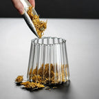 Bocal en Verre Hermétique avec Couvercle en Bois – Chic & Pratique